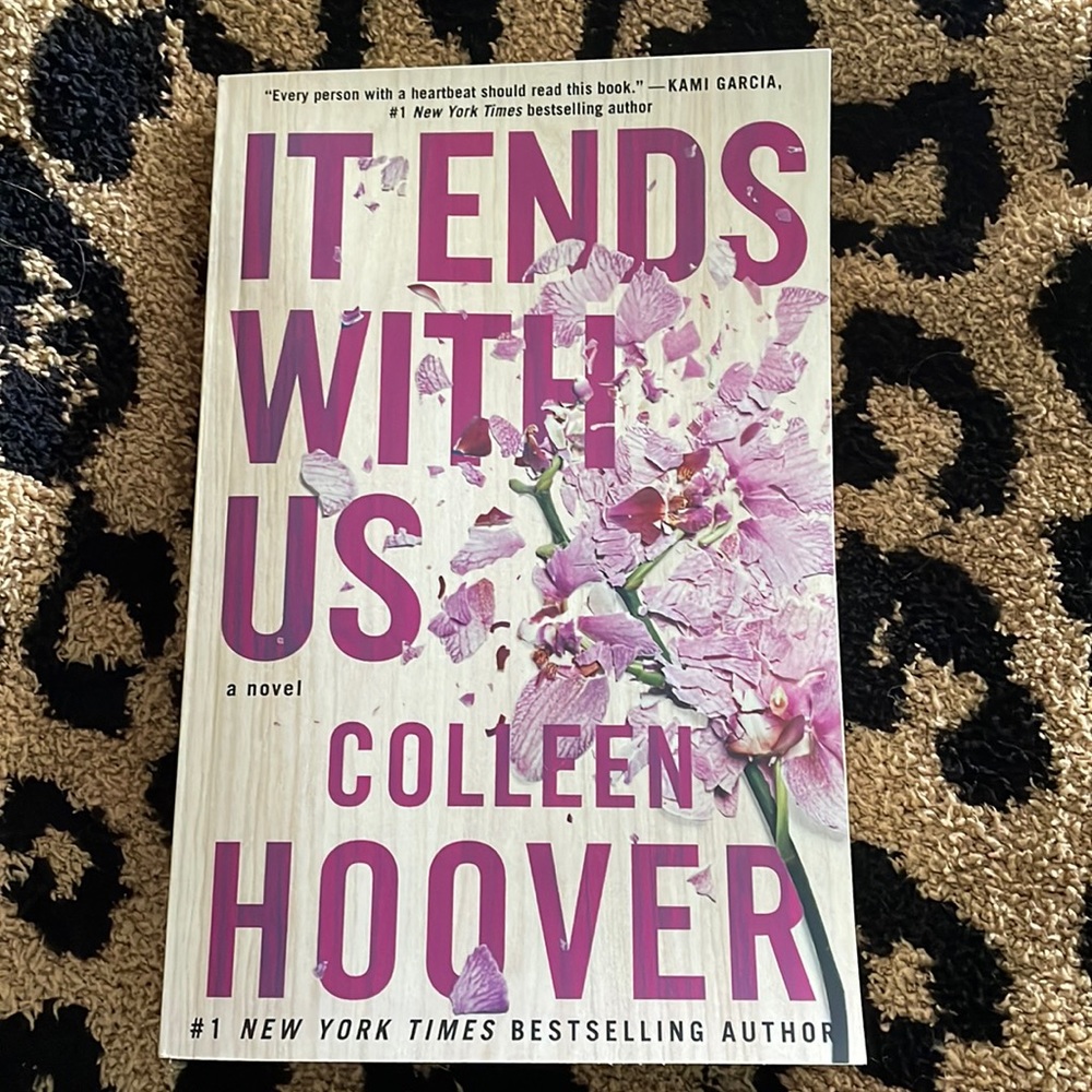 It Ends With Us paperback book